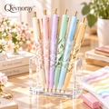 Qevnoray™ Sakura Pastel Retractable Gel Pen Set